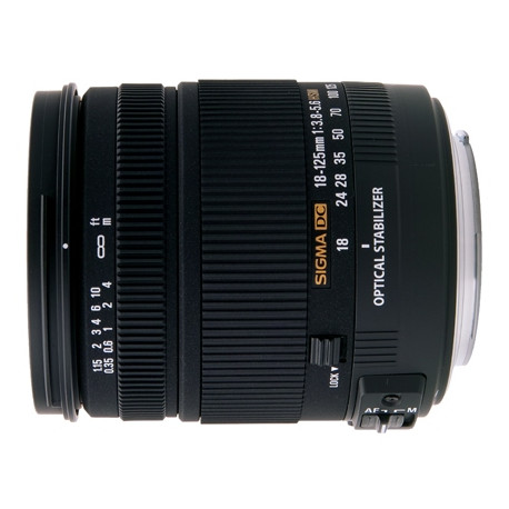 Lens Sigma 18-125mm f/3.8-5.6 DC OS HSM за Canon