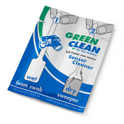 Green Clean Sensor Cleaner Wet Foam & New Dry Sweeper Per Formato