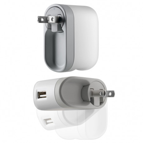 Accessory Belkin Захранващ/синхронизиращ USB кабел с 220V адаптер за iPod/iPhone (бял) Accessory Belkin Захранващ/синхронизиращ USB кабел с 220V адаптер за iPod/iPhone (бял)