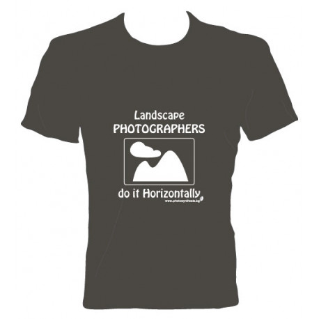  PhotoSynthesis тениска LANDSCAPE PHOTOGRAPHERS DO IT HORIZONTALLY (L)