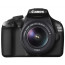 фотоапарат Canon EOS 1100D + обектив Canon 18-55mm F/3.5-5.6 DC III