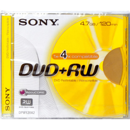 DVD Sony DVD+RW 4x - 1 бр. 