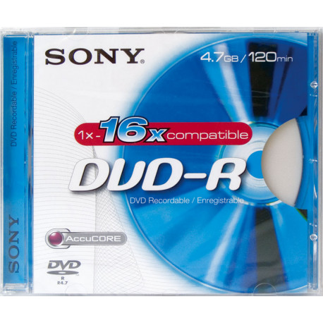 DVD Sony DVD-R 16x - 1 бр.
