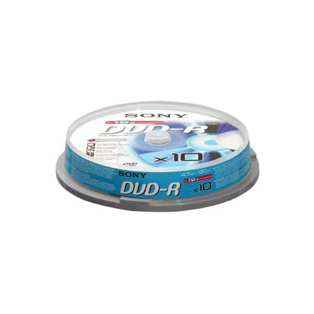 DVD Sony DVD-R 16x - 10 бр.