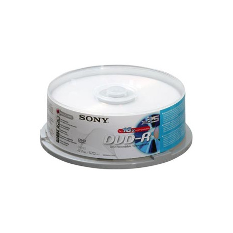 DVD Sony DVD-R 16x - 25 бр. 