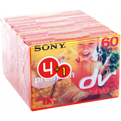 касета Sony DVM-60 Premium MiniDV 60 min 6+2 касета Sony DVM-60 Premium MiniDV 60 min 6+2