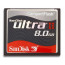 Memory card SanDisk CF Ultra II 8GB