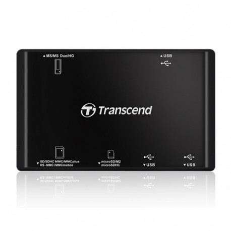 Reader Transcend RDP7 USB Card Reader (черен)