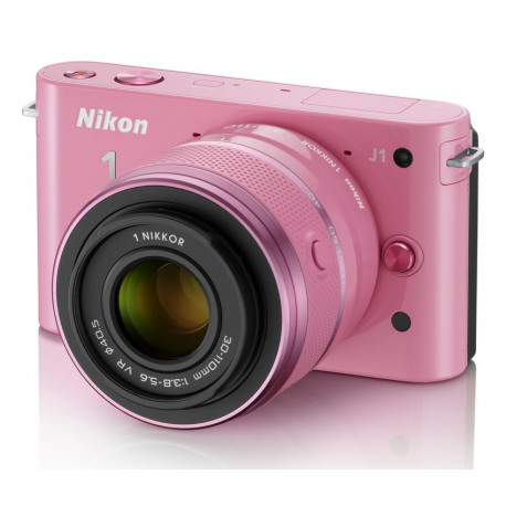 фотоапарат Nikon NIKON J1 PINK+10-30MM VR+30-110MM VR KIT+NIKON SDHC 4GB CLASS 6