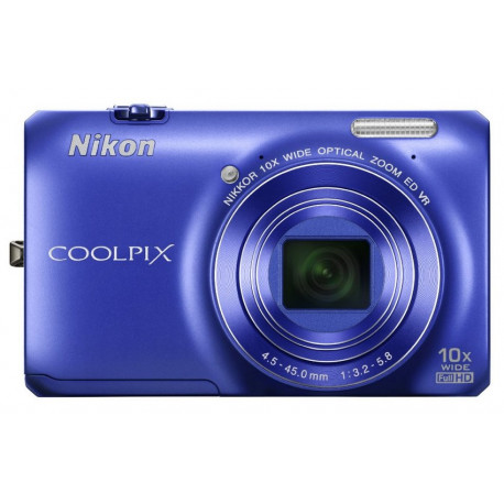 фотоапарат Nikon CoolPix S6300 (син) фотоапарат Nikon CoolPix S6300 (син)