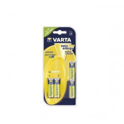 Varta Charger + 4AA X 2100 mAh Rechargeable Batteries + Charger