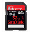 карта памет SanDisk SD EXTREME UHS-1 32GB 300X 45MB/S