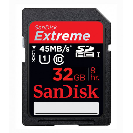 карта памет SanDisk SD EXTREME UHS-1 32GB 300X 45MB/S