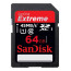 карта памет SanDisk SD EXTREME UHS-1 64GB 300X 45MB/S