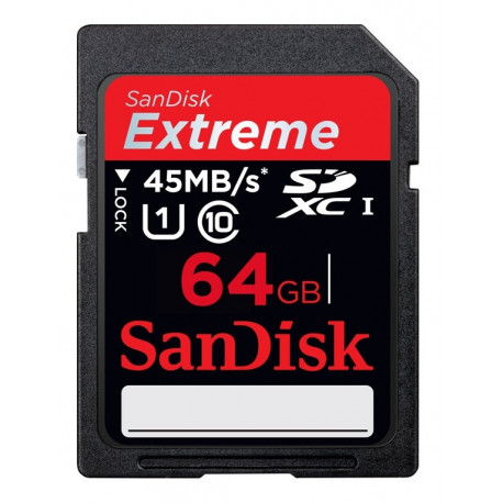 карта памет SanDisk SD EXTREME UHS-1 64GB 300X 45MB/S