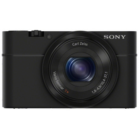 фотоапарат Sony RX100 + кожен калъф + карта Lexar 32GB Professional UHS-I SDHC Memory Card (U1)