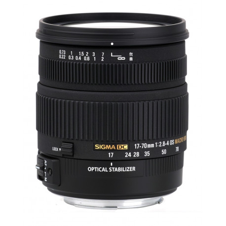 Lens Sigma 17-70mm f/2.8-4 DC HSM Macro за Sony α