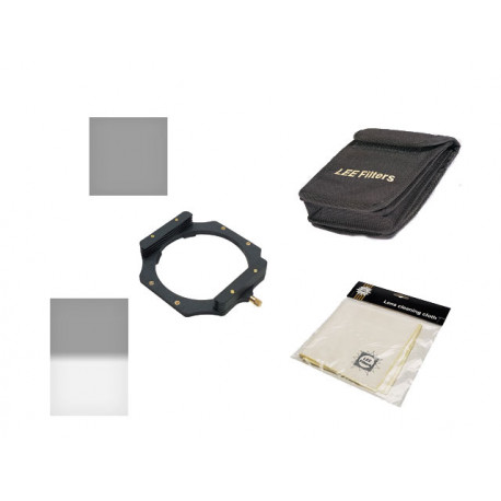 Lee Filters Digital SLR Starter Kit - set of two 100mm filters, holder, case and cloth