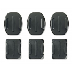 Accessory GoPro Curved + Flat Adhesive Mounts