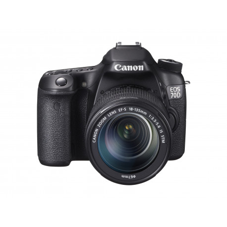 DSLR camera Canon EOS 70D + Lens Canon EF-S 18-135mm IS STM DSLR camera Canon EOS 70D + Lens Canon EF-S 18-135mm IS STM