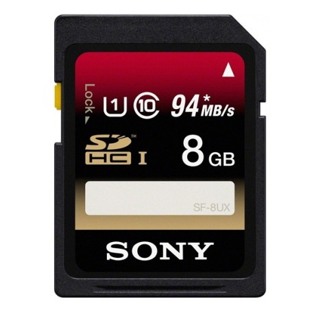Sony SD 8GB HC UHS-94MB/s Class 10