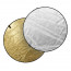 Dynaphos 029049 Отражателен диск 2 в 1 81 см сребристо/златно