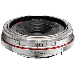Lens Pentax HD 40MM F / 2.8 DA LIMITED (Silver)