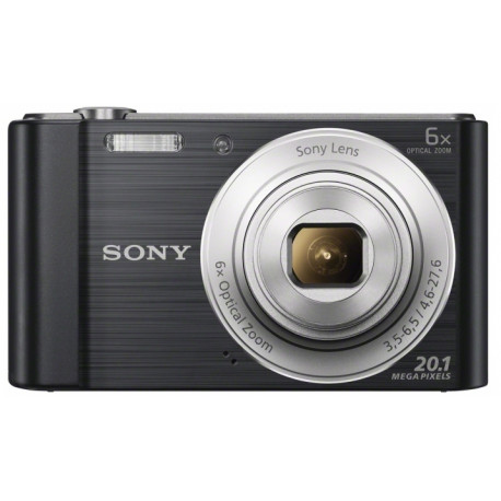 фотоапарат Sony DSC-W810 (черен) + калъф Sony LCS-BDG