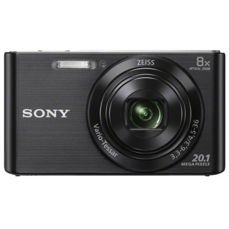 фотоапарат Sony DSC-W830 (черен) + калъф Sony LCS-BDG
