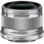 фотоапарат Olympus OM-D E-M5 Mark III (сребрист) + обектив Olympus ZD MICRO 25MM F/1.8 MSC (сребрист)