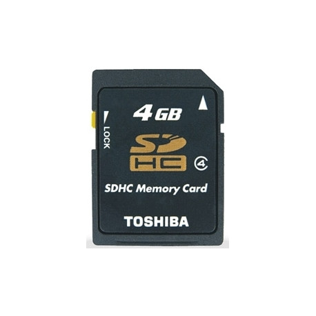 Toshiba SDHC 4GB