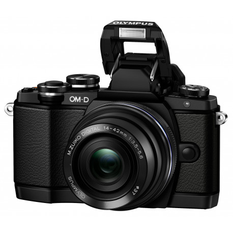 фотоапарат Olympus E-M10 (черен) OM-D + обектив OM SYSTEM (Olympus) ZD Micro 14-42mm f/3.5-5.6 EZ ED MSC (черен) фотоапарат Olympus E-M10 (черен) OM-D + обектив OM SYSTEM (Olympus) ZD Micro 14-42mm f/3.5-5.6 EZ ED MSC (черен)