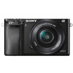 Camera Sony A6000 + Lens Sony SEL 16-50mm f/3.5-5.6 PZ