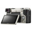 фотоапарат Sony A6000 (сребрист) + обектив Sony SEL 16-50mm f/3.5-5.6 PZ + обектив Zeiss 32mm f/1.8 - Sony NEX