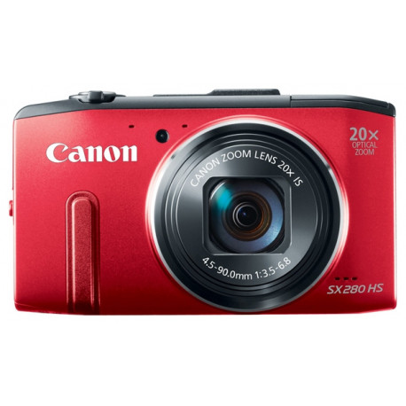 фотоапарат Canon PowerShot SX280 HS (червен) 