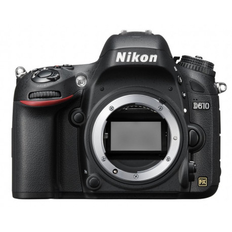 DSLR camera Nikon D610 + Lens Sigma 24-105mm f/4 OS - Nikon + Battery Nikon EN-EL15 + Accessory Nikon 100-TH Anniversary Premium Camera Strap (черен)