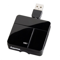 Hama 94124 Multi-Card Reader USB 2.0 (черен)