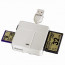 Hama 94125 Multi-Card Reader USB 2.0 (бял)