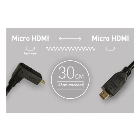 Atomos 30 см. Micro HDMI - Micro HDMI