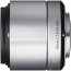Sony А5100 (бял) + Lens Sony SEL 16-50mm f/3.5-5.6 PZ + Lens Sigma 60mm f/2.8 DN за Sony E (сребрист)