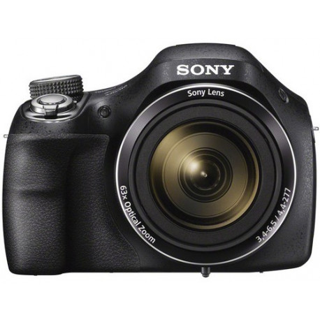 Camera Sony DSC-H400 (черен) + Memory card Sony SD 8GB HC Class 4