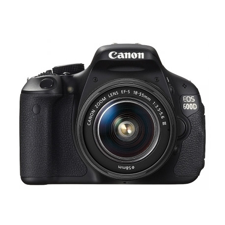  DSLR camera Canon EOS 600D + Lens Canon 18-55mm F/3.5-5.6 DC III