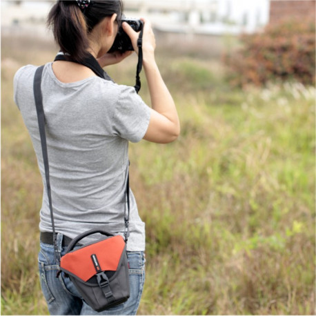 leather camera fanny pack for nikon p900 camera