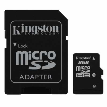 Memory card Kingston Micro SDHC 8GB Class 10 Memory card Kingston Micro SDHC 8GB Class 10