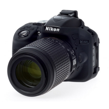 EasyCover ECND5300B - Силиконов протектор за Nikon D5300 (черен)