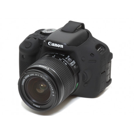 EasyCover ECC600DB - Силиконов протектор за Canon 600D (черен)