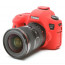 EasyCover ECC6DR - Силиконов протектор за Canon 6D RED