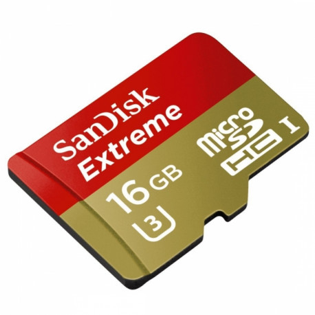 SanDisk Micro SDHC Extreme 16GB 60mb/s 400X + SD адаптер