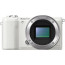 Sony А5100 (бял) + обектив Sony SEL 16-50mm f/3.5-5.6 PZ + обектив Sigma 60mm f/2.8 DN - Sony E