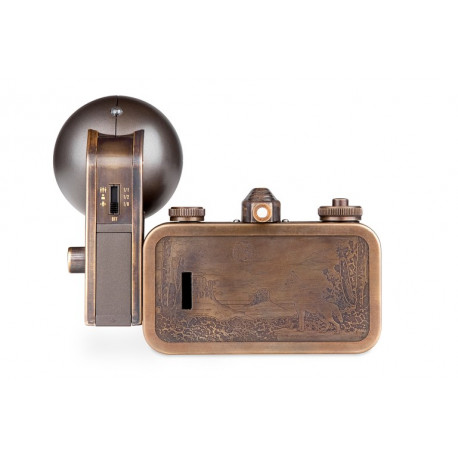 Camera Lomo SP400CY La Sardina Camera & Flash Coyote | PhotoSynthesis